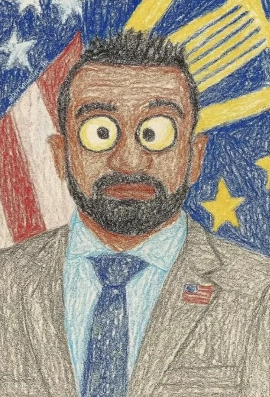 Kash Patel official campaign portrait
